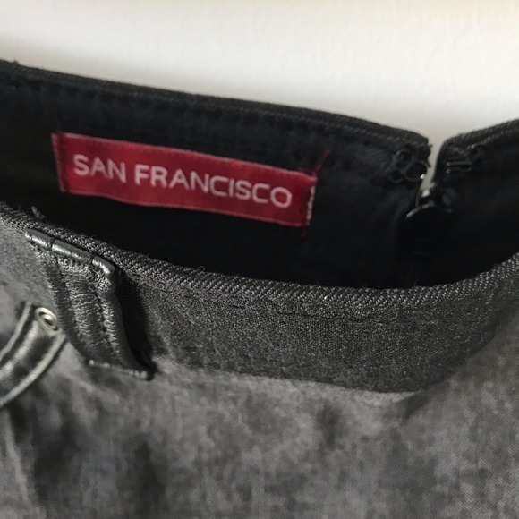 🍂 San Francisco Women Gray Mid Skirt 🍂 - Picture 6 of 7